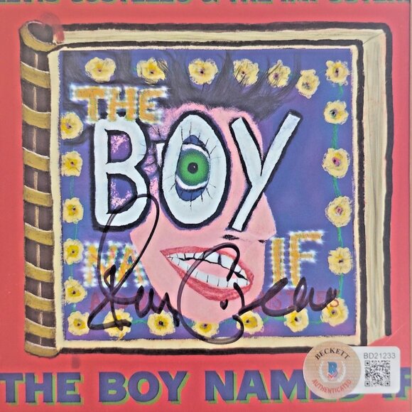 Elvis Costello Signed The Boy Named If Framed CD Display Beckett Autograph Album - Picture 2 of 5